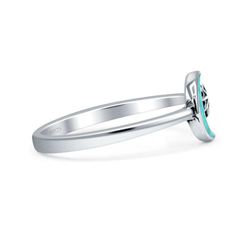 Star & Moon Ring